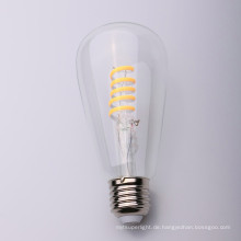 4 Watt S- cross shape Soft Flexible led filament bulb